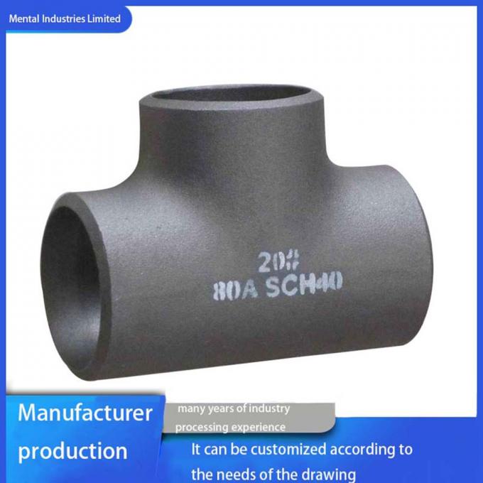 Đồng Nickel Equal Tee UNS C71500 SMLS Butt Welding Pipe Fittings cho các ứng dụng nhiệt độ cao 4