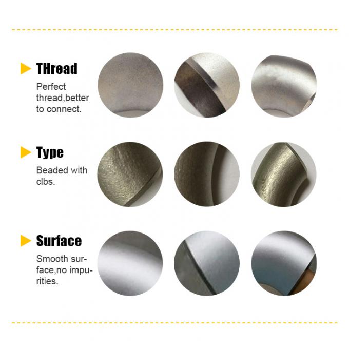 Kim loại ASTM 90/10 70/30 ASME B16.9 Ống nối Butt hàn CAP 1