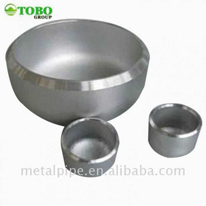 Thép carbon hàn ống kết thúc WPB Ống phụ kiện Cap Nickel Cap 90/10 70/30 0