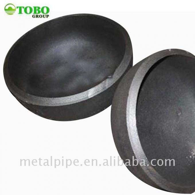 Thép carbon hàn ống kết thúc WPB Ống phụ kiện Cap Nickel Cap 90/10 70/30 1