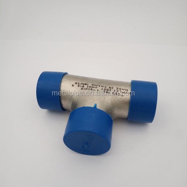 METAL Hastelloy C276 ASME B16.9 SCH40 Nickel Alloy Pipe Fittings Tùy chỉnh Tee 1