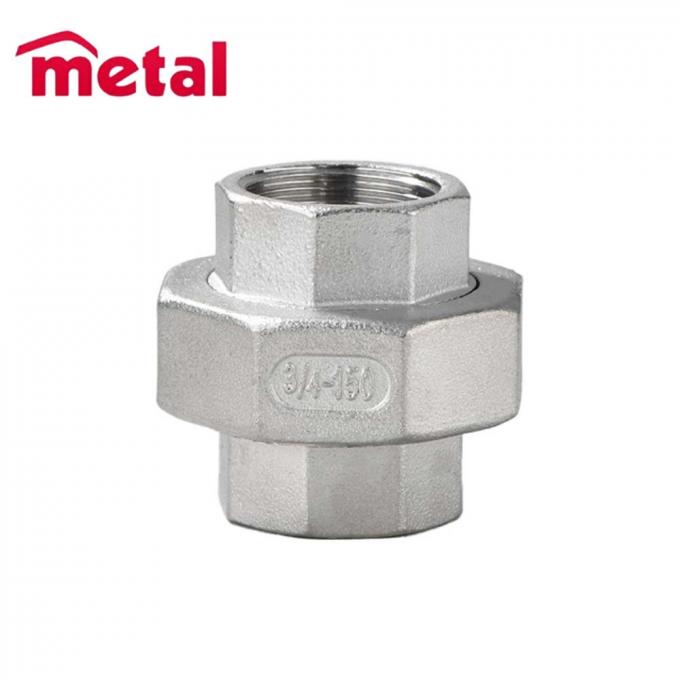 Metal CUNI Pipe Fittings Union UNS C71500 2 inch ASME/ANSI B16.9 0