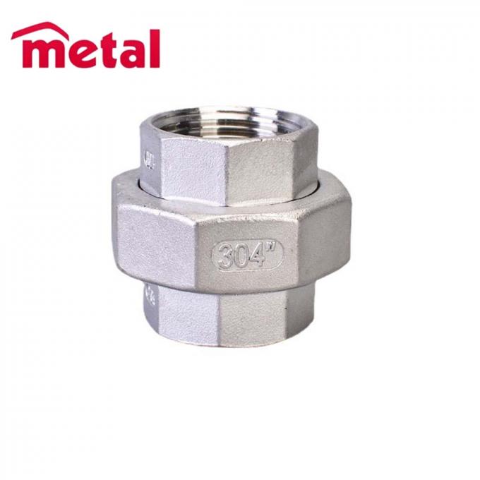 Metal CUNI Pipe Fittings Union UNS C71500 2 inch ASME/ANSI B16.9 5