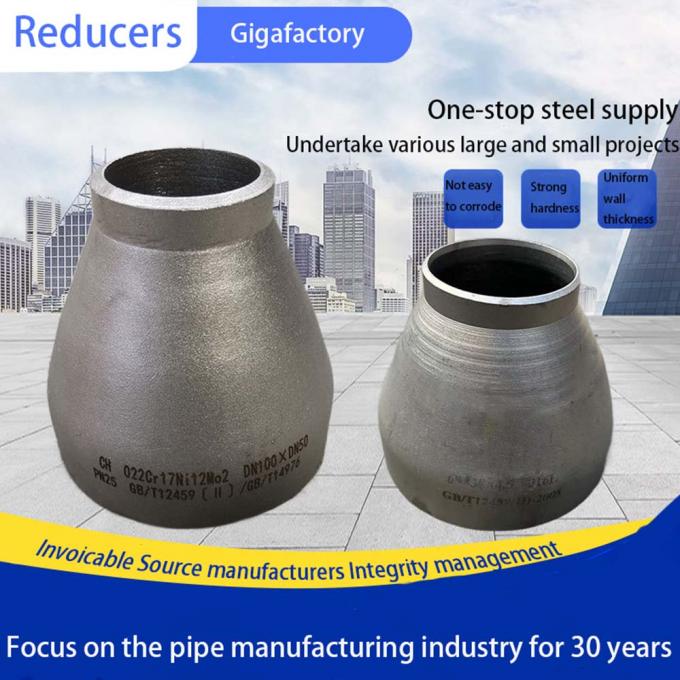 ASTM B16.9 Butt Weld Fitting CÔNG NICKEL REDUCER REDUCER 6