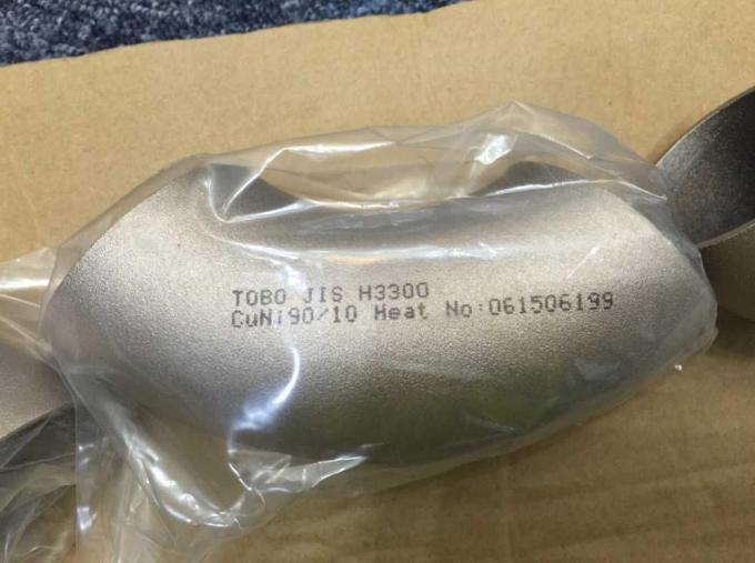 Khuỷu tay CuNi Bộ giảm tốc lệch tâm hàn liền mạch EEMUA 146 C7060x Đồng Niken 9010 C70600 1