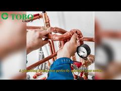 Uốn hồi lưu bằng đồng 180° – Đảo ngược dòng chảy hiệu quả cho hệ thống ống nước và HVAC nhỏ gọn