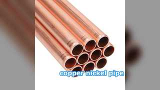 Ống đồng-niken: Khả năng chống ăn mòn vượt trội cho môi trường biển khắc nghiệt.