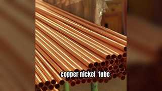 Ống đồng-niken: Khả năng chống ăn mòn của nước biển chưa từng có cho các hệ thống hàng hải đáng tin cậy.