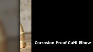 CuNi C70600 Lắp nước biển áp suất cao 90 độ khuỷu tay