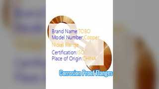 Mặt bích bằng đồng Niken 90/10 được rèn