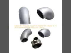 Lắp ống áp lực cao khuỷu tay 90 độ CuNi C70600