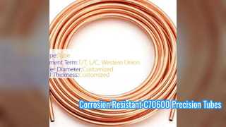 C70600 CuNi Dàn ống chống ăn mòn chính xác cao