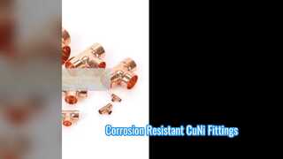 Phụ kiện hàng hải bằng nhau của ASTM B466 C70600 CuNi 90 10