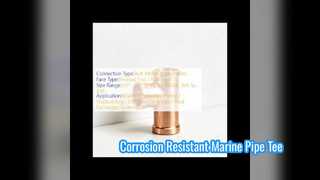 Lắp ống Cupro Niken 90 10 Equal Tee Marine Class