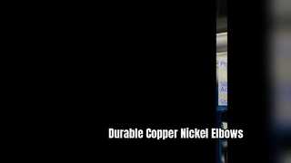 Khuỷu tay bằng đồng Niken bền 3000 # Được rèn