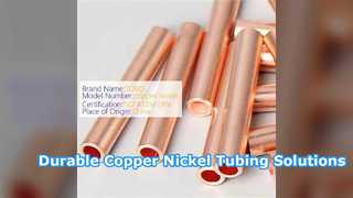 Ống đồng niken bền cho bộ trao đổi nhiệt biển