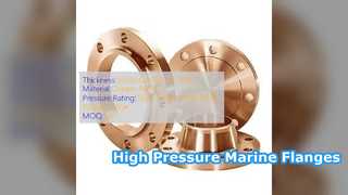 Mặt bích cổ hàn đồng niken áp suất cao ASME B165