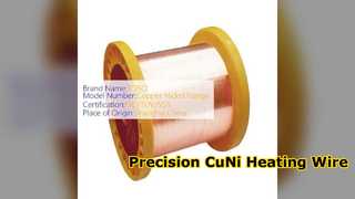 Dây điện trở CuNi Giải pháp sưởi ấm chính xác cao