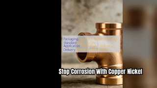 DN20 Copper Niken C70600 Tee có ren chống ăn mòn