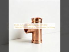 DN20 CuNi C70600 Phụ kiện chống ăn mòn Tee bằng nhau