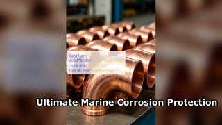 Phụ kiện đường ống cấp Marine Cupro 90 10 khuỷu tay