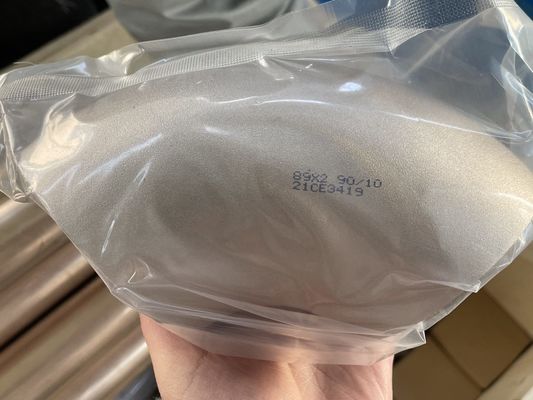 Cuni 90/10 90 LR Elbow  2" 2.5mm Butt Weld Pipe Fittings