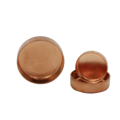 PN25 Copper Pipe Cap Brass Plumbing Pipe Fittings For Pipe Connect