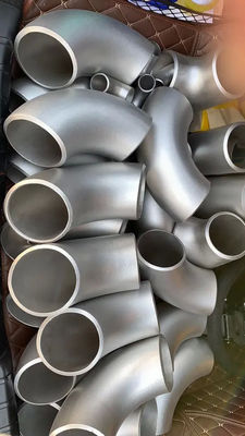 C70600 CuNi 9010 BW LR 45 / 90 Degree Copper Nickel Elbow Butt Welding Fittings