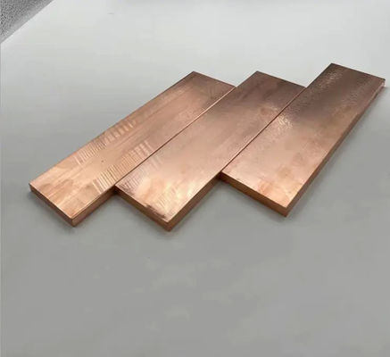 3'' 1/2" 5mm Copper Nickel Plate Red Pure Copper Nickel Sheets