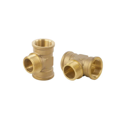 DIN 86088 Equal Tee Pipe DN15 - DN500 ASTM B466 UNS C70600 / 71500