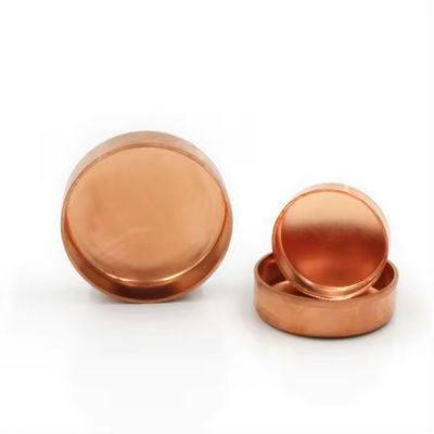 Copper Threaded Pipe Cap ANSI/DIN 150 PSI Leak-Proof End Closure Water Pipe Fitting