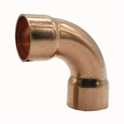 SCH40 2" Inside Polished Sanitary Copper Nickel Pipe Fitting Degree Elbow
