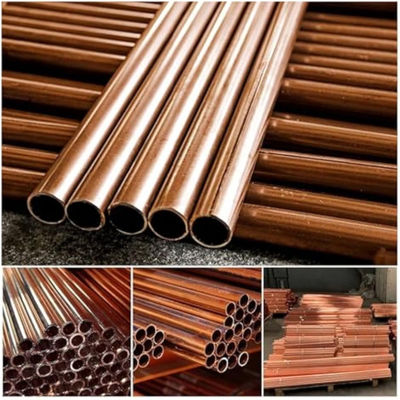 Seamless C70600 90/10 Copper Nickel CuNi Pipes for High-Temperature High-Pressure Applications - SCH80, 6M Lengths