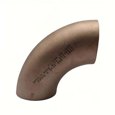 Customized Thickness Copper Nickel Elbow Fitting Pipe Fitting Ideal for Industrial Piping Systems and Marine Applications