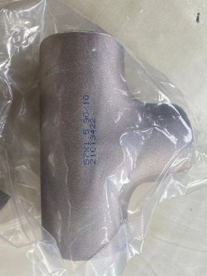 UNS C71500 SMLS DN 200x100 Target Tee CuNi 9010 Phụ kiện hàn mông 3 х 2,5mm