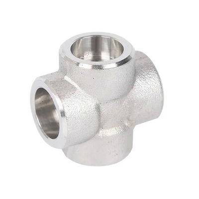 Stainless Steel Female Thread Cross Connection Pipe Fitting for Fuel Oil Water Gas Line