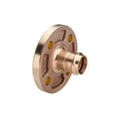 ASME B16.5 đồng niken trượt trên vòm C70600 Lớp phủ chống ăn mòn màu vàng cho đường ống biển