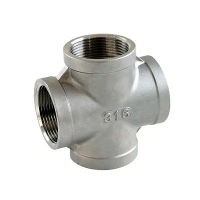 C70600 90/10 Vàng Nickel Cross Pipe Fitting ANSI B16.9 1/2