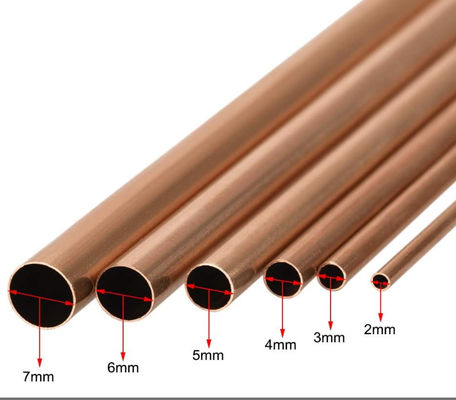 C71500 CuNi 70/30 Ống mao dẫn liền mạch, Ống hợp kim niken có độ chính xác cao, chống ăn mòn