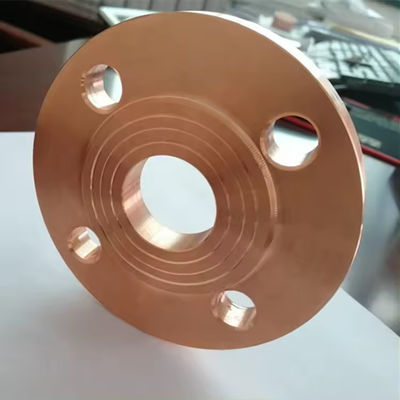 C71500 70/30 Mặt bích CuNi WNRF, được rèn cường độ cao, Lắp ống nước biển loại 1500