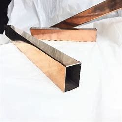 C70600 ống đồng niken - 99% tinh khiết, 20mm/25mm vuông, 1/2mm-2mm độ dày tường