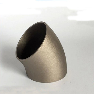 Kim loại Long Radius Elbow Nickel Alloy ASME B16.9 Thiết bị ống thép đặc biệt