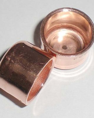 Bộ đắp nắp mũ đồng có sợi ANSI/DIN 150 PSI Khóa niêm phong cuối ống cho đường ống nước
