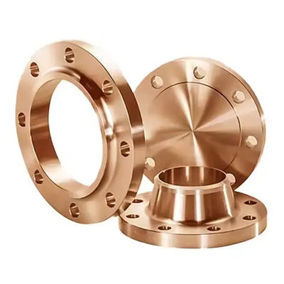 Mặt bích cổ hàn đồng niken chịu nhiệt sơn đen chống ăn mòn phụ kiện nhà máy phân bón