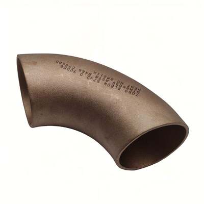 Cút nối ống đồng niken ASTM B466 CuNi10Fe1.6mn 1.5D 90° 3''