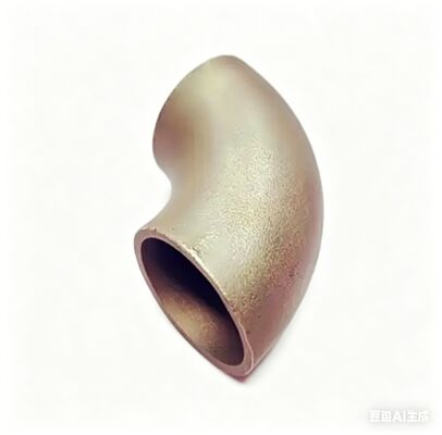 Polished CuNi Elbow High Pressure Customized Thickness Butt Weld Pipe Bend Fitting