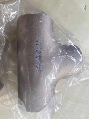 Đồng Niken 70/30 Giảm Tee BW Lắp ASME B16.5 Cl150 Chống ăn mòn đóng tàu