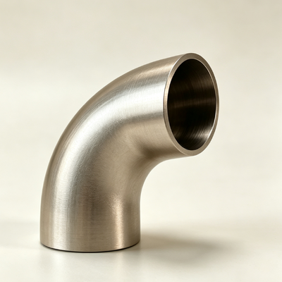 CuNi 70/30 Copper Nickel Elbow ASME B16.9 90 Degree LR Butt Weld Pipe Fittings Marine Grade