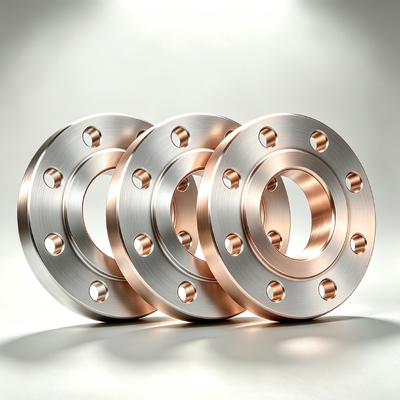 ASME B16.5 Weld Neck Copper Nickel Flange for High Pressure Marine Shipbuilding Applications