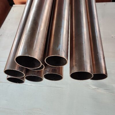 Seamless CuNi C70600 Tube High Tensile Strength Corrosion Resistant Copper Nickel Pipe